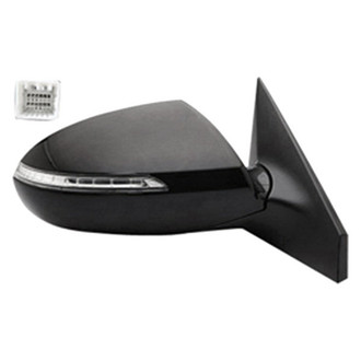 Replace® - Passenger Side Power View Mirror (Non-Heated, Foldaway) (Brand New OE)