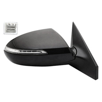 Replace® - Passenger Side Power View Mirror (Heated, Foldaway) (Brand New OE)