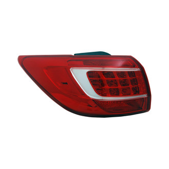 Replace® - Brand New OE Driver Side Outer Replacement Tail Light