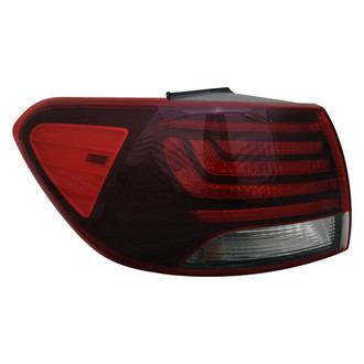 Replace® - Driver Side Outer Replacement Tail Light (CAPA Certified)