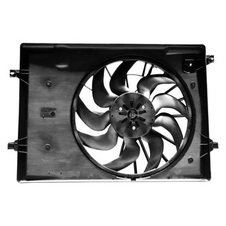 Replace® - Dual Radiator and Condenser Fan Assembly
