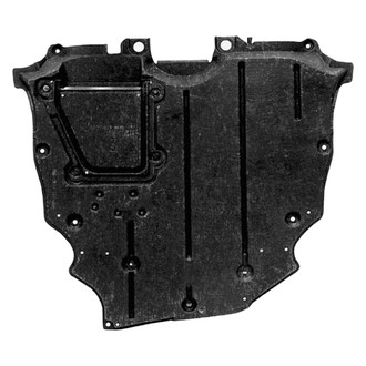 Replace® - Front Center Engine Splash Shield (CAPA Certified)
