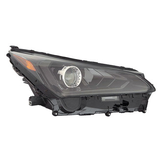 Replace® - Passenger Side Replacement Headlight (CAPA Certified)