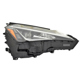 Replace® - Passenger Side Replacement Headlight (CAPA Certified)