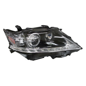 Replace® - Passenger Side Replacement Headlight Lens and Housing (CAPA Certified)