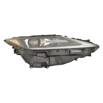 Replace® - Passenger Side Replacement Headlight Lens and Housing (CAPA Certified)