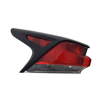 Replace® - Remanufactured OE Driver Side Outer Replacement Tail Light