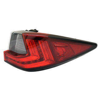 Replace® - Passenger Side Outer Replacement Tail Light (CAPA Certified)