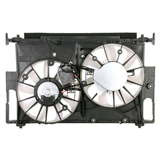 Replace® - Dual Radiator and Condenser Fan Assembly