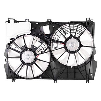 Replace® - Dual Radiator and Condenser Fan Assembly