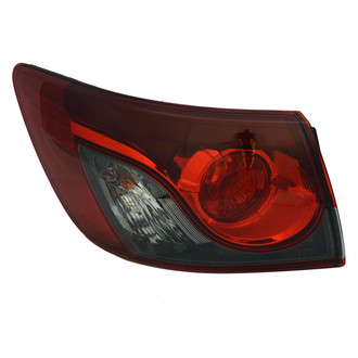 Replace® - Driver Side Outer Replacement Tail Light (CAPA Certified)