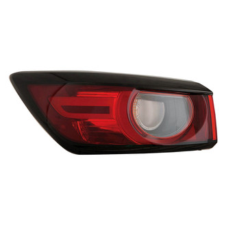 Replace® - Driver Side Outer Replacement Tail Light (CAPA Certified)