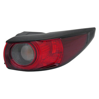 Replace® - Passenger Side Outer Replacement Tail Light (CAPA Certified)