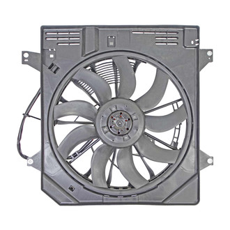 Replace® - Radiator and Condenser Fan Assembly with One Big Fan