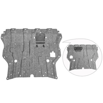Replace® - Front Center Engine Splash Shield (CAPA Certified)