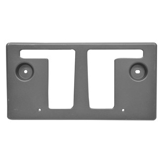 Replace® - Black Front License Plate Bracket