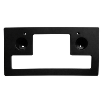 Replace® - Front License Plate Bracket w/o Mounting Hardware