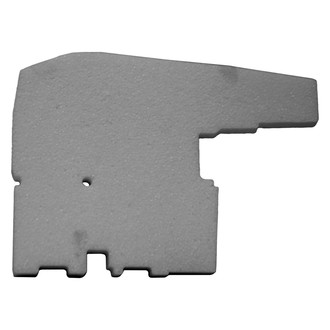 Replace® - Front Passenger Side Bumper Absorber (CAPA Certified)