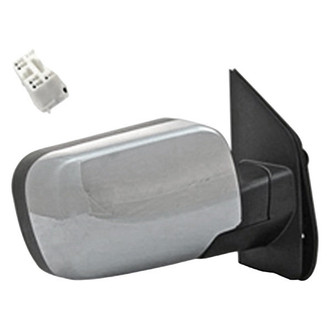 Replace® - Passenger Side Power View Mirror (Heated, Foldaway) (Standard Line)