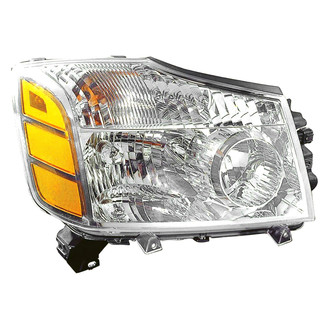 Replace® - Passenger Side Replacement Headlight (CAPA Certified)