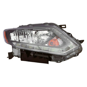Replace® - Passenger Side Replacement Headlight (CAPA Certified)