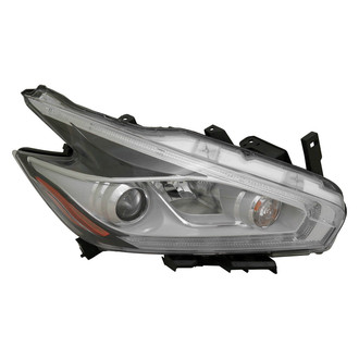 Replace® - Passenger Side Replacement Headlight (CAPA Certified)