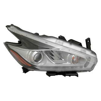 Replace® - Passenger Side Replacement Headlight (CAPA Certified)
