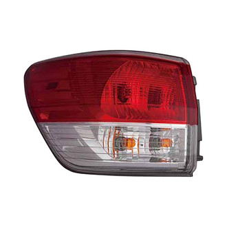 Replace® - Driver Side Outer Replacement Tail Light (CAPA Certified)