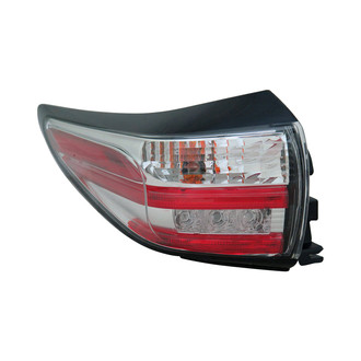 Replace® - Driver Side Outer Replacement Tail Light (CAPA Certified)