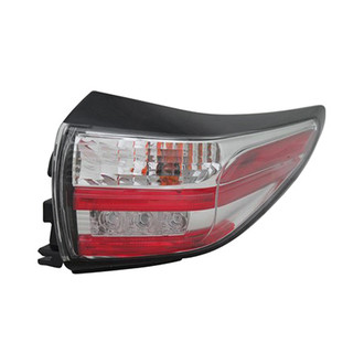 Replace® - Passenger Side Outer Replacement Tail Light (CAPA Certified)