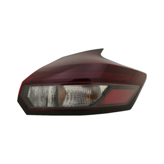 Replace® - Passenger Side Outer Replacement Tail Light (Standard Line)