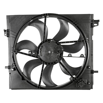 Replace® - Dual Radiator and Condenser Fan Assembly