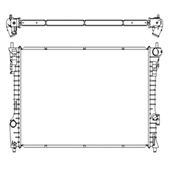 Replace® - Engine Coolant Radiator