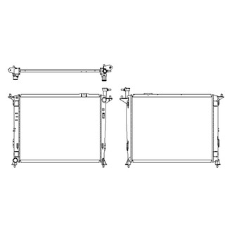 Replace® - Engine Coolant Radiator