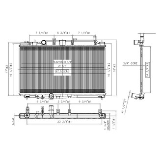 Replace® - Engine Coolant Radiator