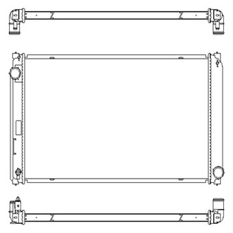 Replace® - Engine Coolant Radiator