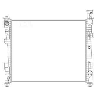 Replace® - Engine Coolant Radiator
