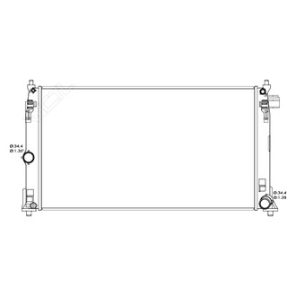 Replace® - Engine Coolant Radiator