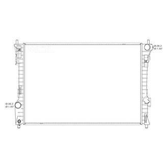 Replace® - Engine Coolant Radiator