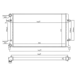 Replace® - Auxiliary Radiator