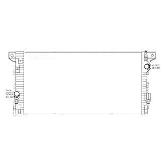 Replace® - Engine Coolant Radiator