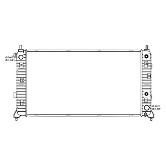 Replace® - Engine Coolant Radiator