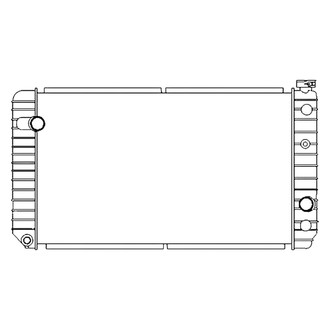 Replace® - Engine Coolant Radiator