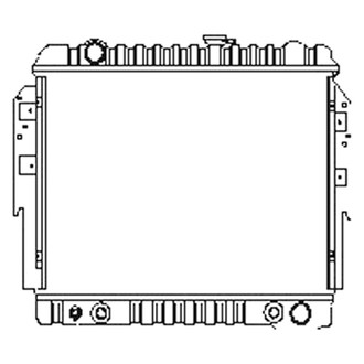 Replace® - Engine Coolant Radiator