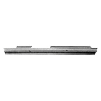 Replace® - Outer Passenger Side Slip-On Style Rocker Panel