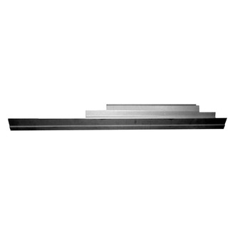 Replace® - Passenger Side Slip-On Style Rocker Panel