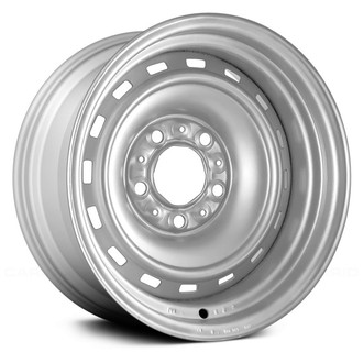 Replace® - 16-Slot Silver 15x8 Steel Factory Wheel - Remanufactured