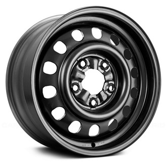 Replace® - 14-Hole Black 15x7 Steel Factory Wheel - Remanufactured