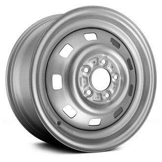 Replace® - 9-Slot Silver 15x6 Steel Factory Wheel - Remanufactured