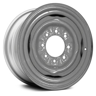 Replace® - 4-Slot Silver 16x6 Steel Factory Wheel - Remanufactured